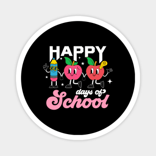 Happy 100th Day of School Shirt for Teacher or Child 100 Days Magnet